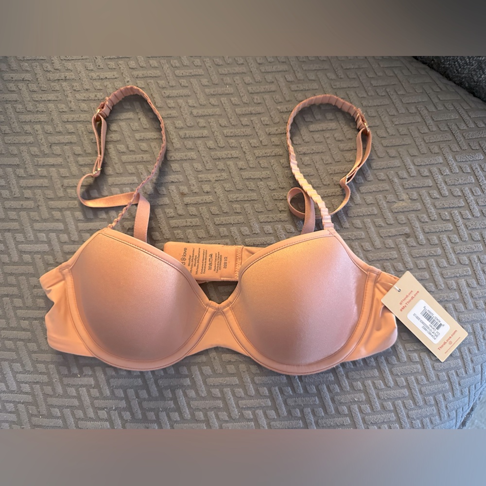 NWT ThirdLove Pink Bra